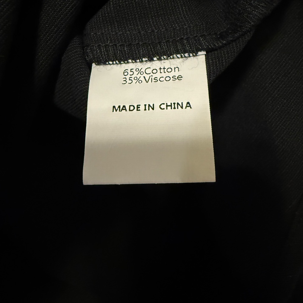 Black Button-Up Blouse - Picture 5 of 6